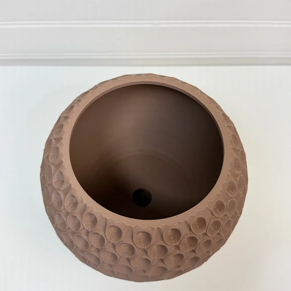 Playful Modern Planter, Bubble Planter Pot, Bubble Texture, Indoor Flower Pot